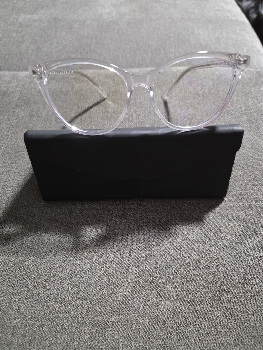 Clear Cat-Eye Women's Fashion Glasses - Quay Australia